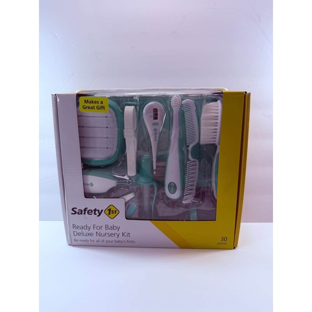 Safety 1st Ready for Baby Deluxe Nursery Kit 30 Pc Teal Grooming Health